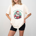 All Booked For Christmas Santa Design - Christmas Unisex Crewneck T-Shirt Sweatshirt Hoodie
