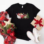 Tis The Season Santa Design - Christmas Unisex Crewneck T-Shirt Sweatshirt Hoodie