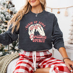 Rollin Up Some Christmas Spirit - Christmas Unisex Crewneck T-Shirt Sweatshirt Hoodie