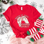 Rollin Up Some Christmas Spirit - Christmas Unisex Crewneck T-Shirt Sweatshirt Hoodie