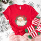 Winking Santa Claus Design - Christmas Unisex Crewneck T-Shirt Sweatshirt Hoodie