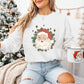 Winking Santa Claus Design - Christmas Unisex Crewneck T-Shirt Sweatshirt Hoodie