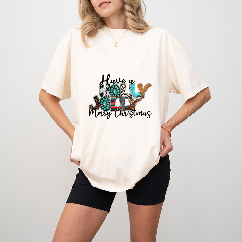 Have A Holly Jolly Merry Christmas - Christmas Unisex Crewneck T-Shirt Sweatshirt Hoodie