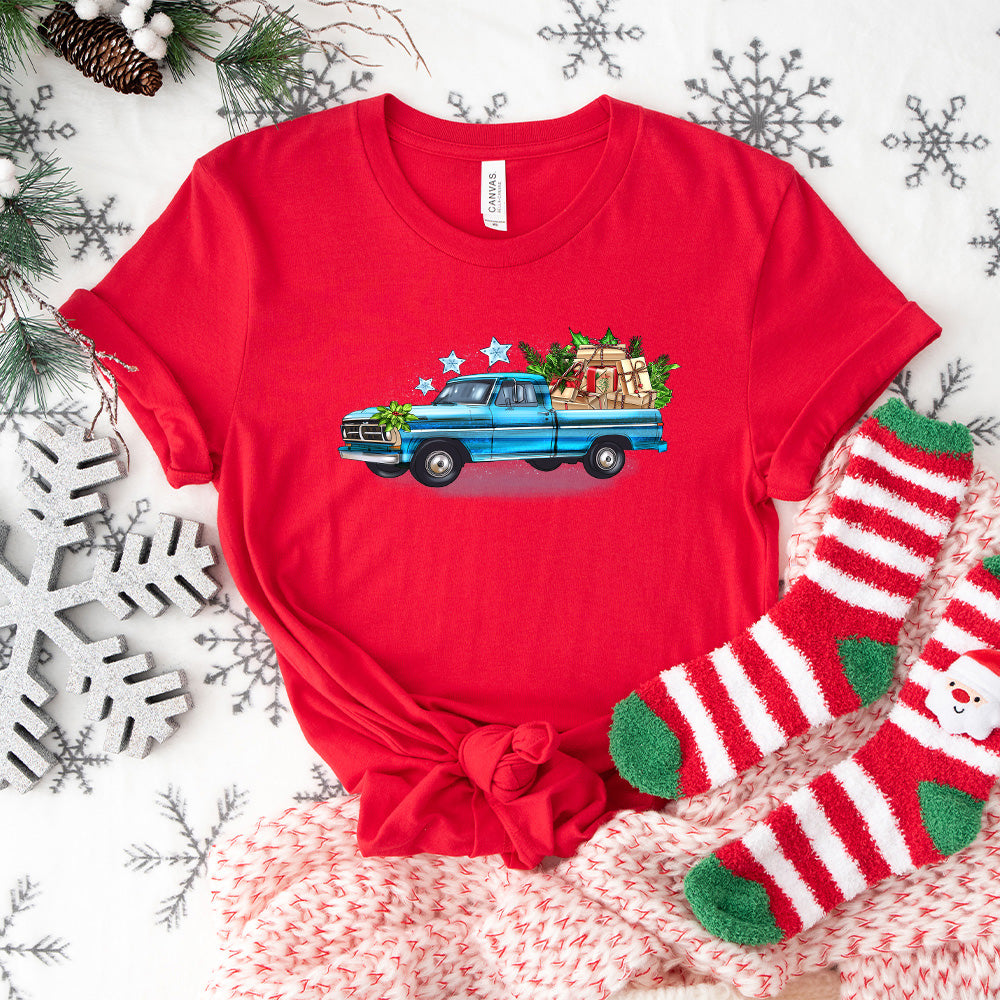 Christmas Gift Car  Design - Christmas Unisex Crewneck T-Shirt Sweatshirt Hoodie