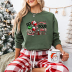Ho Ho Ho Pour The Merlot - Christmas Unisex Crewneck T-Shirt Sweatshirt Hoodie