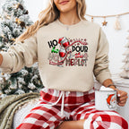 Ho Ho Ho Pour The Merlot - Christmas Unisex Crewneck T-Shirt Sweatshirt Hoodie