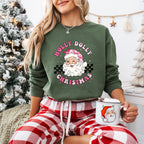 Holly Dolly Christmas Design - Christmas Unisex Crewneck T-Shirt Sweatshirt Hoodie