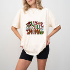Holly Jolly Mama - Christmas Unisex Crewneck T-Shirt Sweatshirt Hoodie