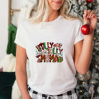 Holly Jolly Mama - Christmas Unisex Crewneck T-Shirt Sweatshirt Hoodie