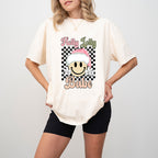 Holly Jolly Babe Smiley Design - Christmas Unisex Crewneck T-Shirt Sweatshirt Hoodie