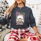 Holly Jolly Babe Smiley Design - Christmas Unisex Crewneck T-Shirt Sweatshirt Hoodie