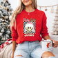 Holly Jolly Babe Smiley Design - Christmas Unisex Crewneck T-Shirt Sweatshirt Hoodie