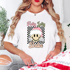 Holly Jolly Babe Smiley Design - Christmas Unisex Crewneck T-Shirt Sweatshirt Hoodie