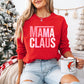 Pink Mama Claus Design - Christmas Unisex Crewneck T-Shirt Sweatshirt Hoodie