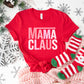 Pink Mama Claus Design - Christmas Unisex Crewneck T-Shirt Sweatshirt Hoodie