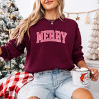 Pink Merry Design - Christmas Unisex Crewneck T-Shirt Sweatshirt Hoodie