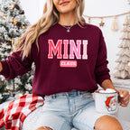 Pink Mini Claus Design - Christmas Unisex Crewneck T-Shirt Sweatshirt Hoodie