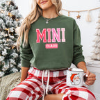 Pink Mini Claus Design - Christmas Unisex Crewneck T-Shirt Sweatshirt Hoodie
