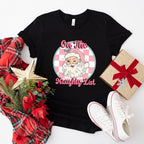 On The Naughty List - Christmas Unisex Crewneck T-Shirt Sweatshirt Hoodie
