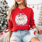 On The Naughty List - Christmas Unisex Crewneck T-Shirt Sweatshirt Hoodie