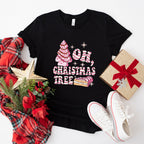 Oh, Christmas Tree Design - Christmas Unisex Crewneck T-Shirt Sweatshirt Hoodie