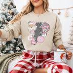Christmas Doodles Nice List - Christmas Unisex Crewneck T-Shirt Sweatshirt Hoodie