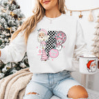 Christmas Doodles Nice List - Christmas Unisex Crewneck T-Shirt Sweatshirt Hoodie