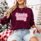 Santa Baby - Christmas Unisex Crewneck T-Shirt Sweatshirt Hoodie