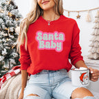 Santa Baby - Christmas Unisex Crewneck T-Shirt Sweatshirt Hoodie