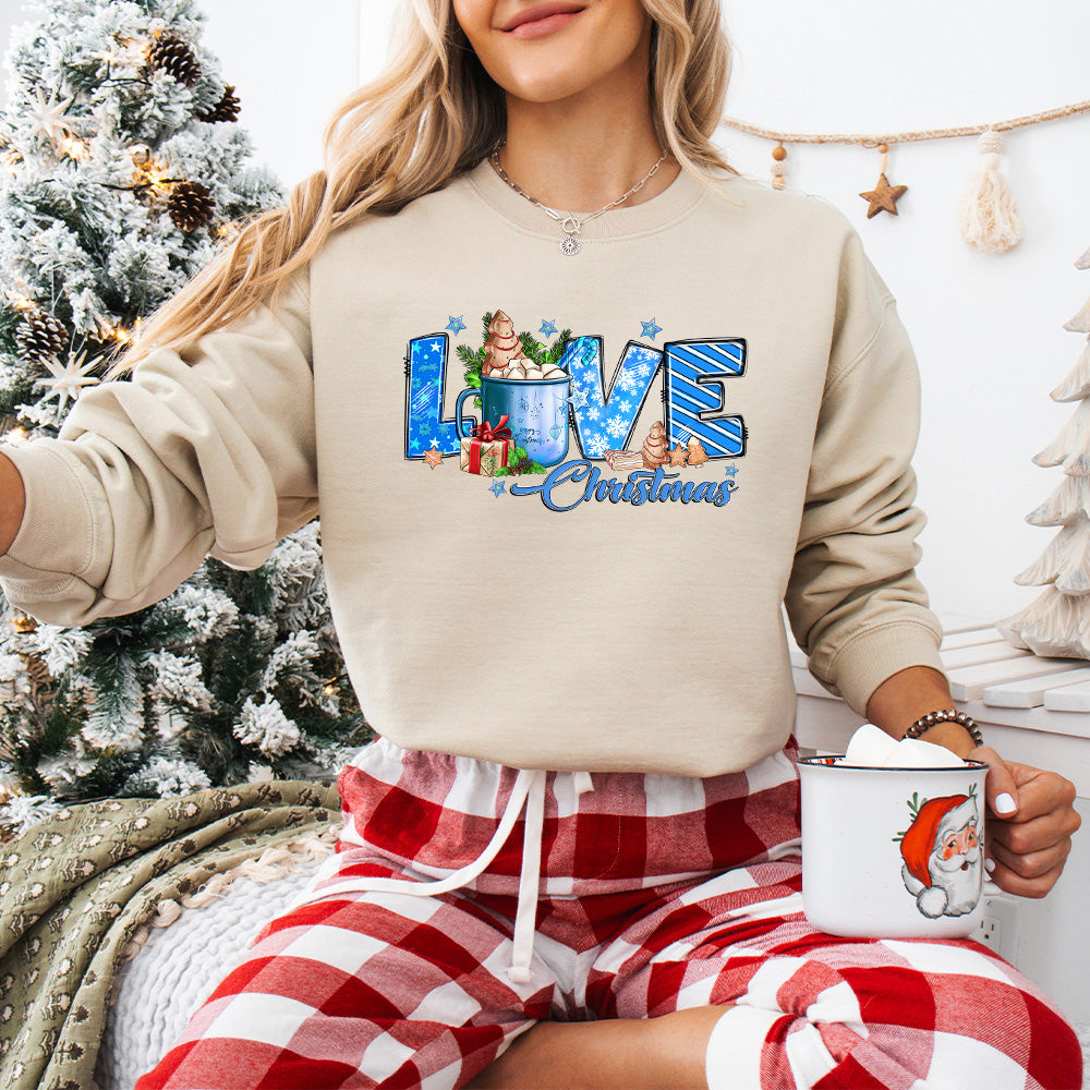 Love Christmas Design - Christmas Unisex Crewneck T-Shirt Sweatshirt Hoodie