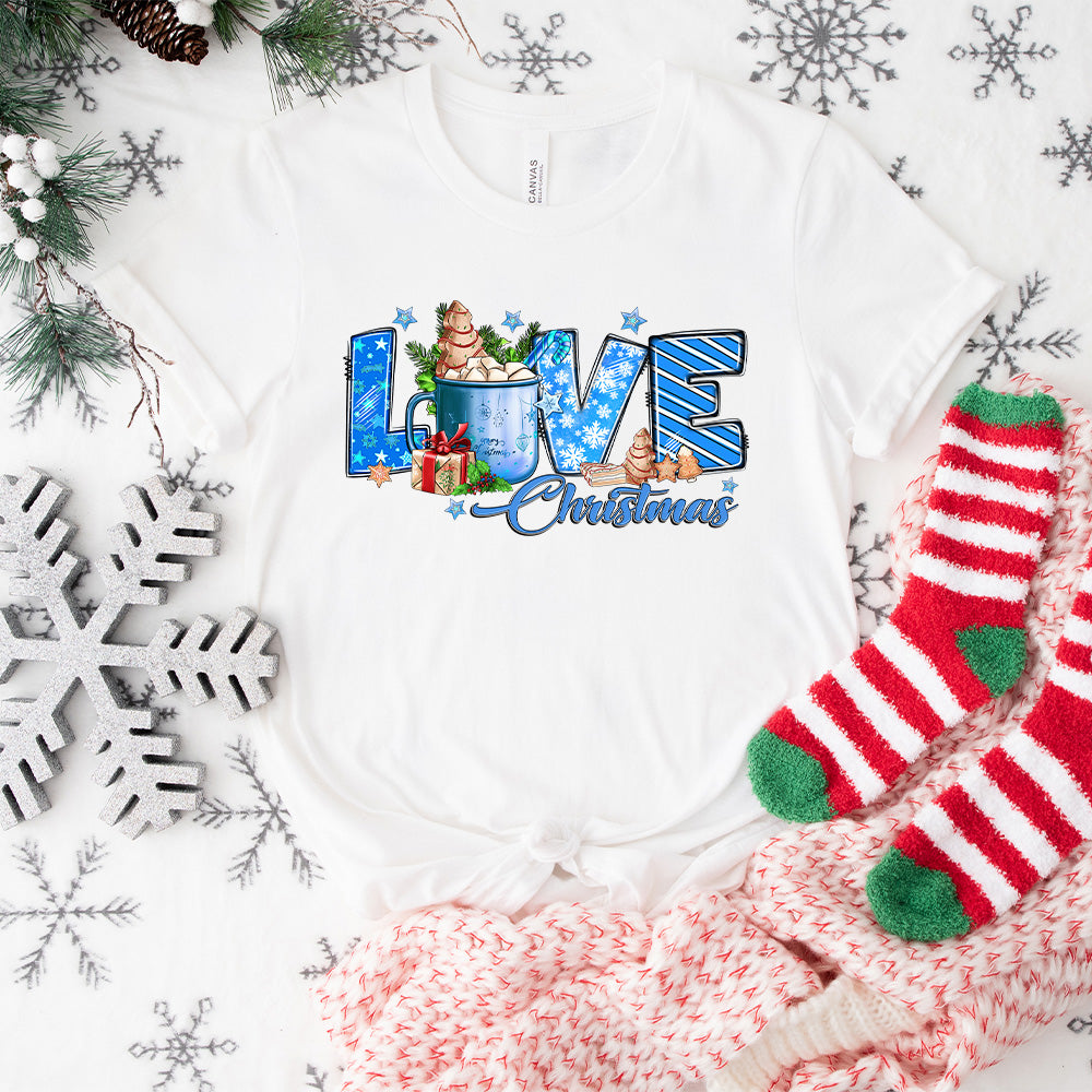 Love Christmas Design - Christmas Unisex Crewneck T-Shirt Sweatshirt Hoodie
