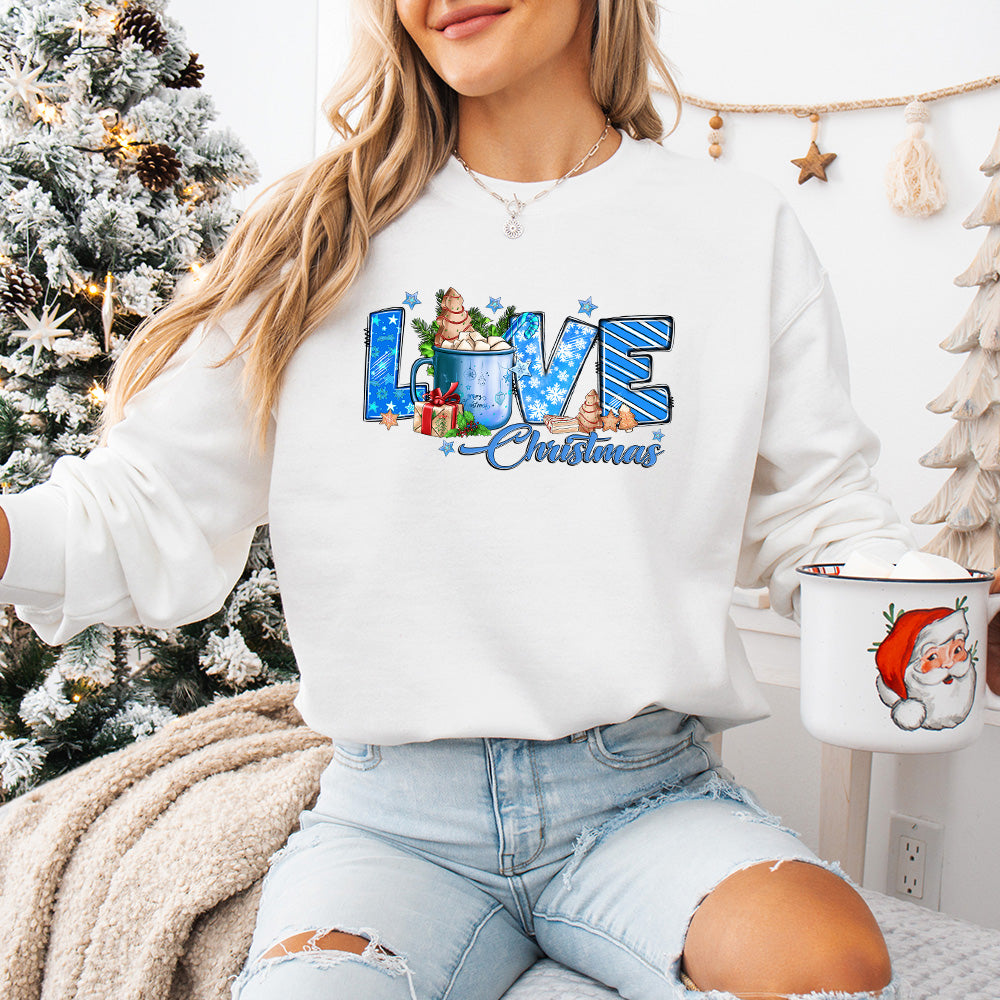 Love Christmas Design - Christmas Unisex Crewneck T-Shirt Sweatshirt Hoodie