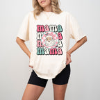 Mama Santa Claus Design - Christmas Unisex Crewneck T-Shirt Sweatshirt Hoodie