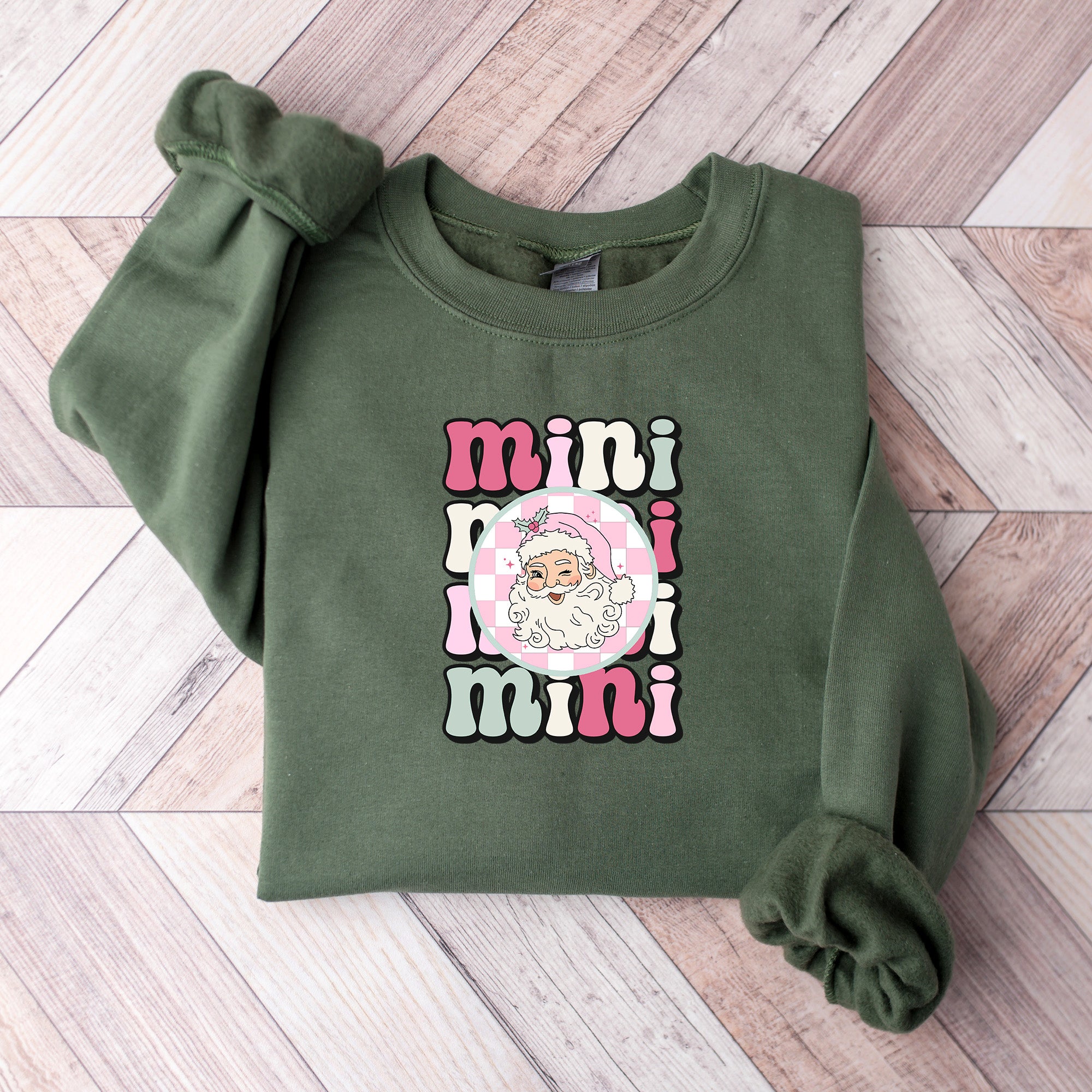 Mini Santa Claus Design - Christmas Unisex Crewneck T-Shirt Sweatshirt Hoodie
