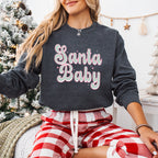 Santa Baby Design - Christmas Unisex Crewneck T-Shirt Sweatshirt Hoodie