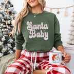 Santa Baby Design - Christmas Unisex Crewneck T-Shirt Sweatshirt Hoodie