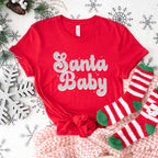 Santa Baby Design - Christmas Unisex Crewneck T-Shirt Sweatshirt Hoodie