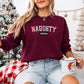 Naughty Mama - Christmas Unisex Crewneck T-Shirt Sweatshirt Hoodie