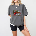 Just A Girl Who Loves Christmas Cup Design - Christmas Unisex Crewneck T-Shirt Sweatshirt Hoodie
