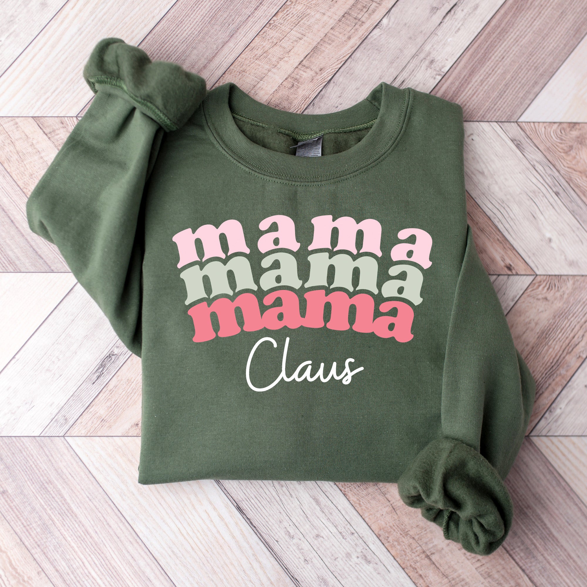 Mama Mama Claus - Christmas Unisex Crewneck T-Shirt Sweatshirt Hoodie