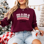 Mama Mama Claus - Christmas Unisex Crewneck T-Shirt Sweatshirt Hoodie