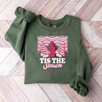 Tis The Season Pink Trees Design - Christmas Unisex Crewneck T-Shirt Sweatshirt Hoodie