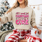 All I Want For Christmas is a Care Design - Christmas Unisex Crewneck T-Shirt Sweatshirt Hoodie