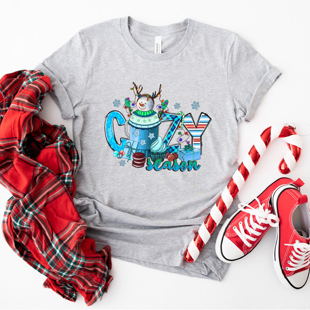 Cozy Season Design - Christmas Unisex Crewneck T-Shirt Sweatshirt Hoodie