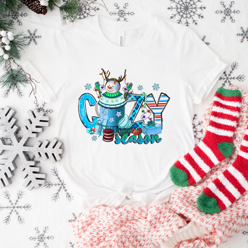 Cozy Season Design - Christmas Unisex Crewneck T-Shirt Sweatshirt Hoodie