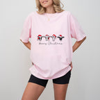Cows Merry Christmas Designs - Christmas Unisex Crewneck T-Shirt Sweatshirt Hoodie