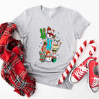 HO HO HO Snowman Design - Christmas Unisex Crewneck T-Shirt Sweatshirt Hoodie