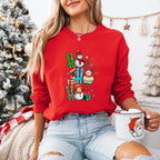 HO HO HO Snowman Design - Christmas Unisex Crewneck T-Shirt Sweatshirt Hoodie