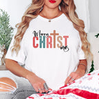 Merry Christ mas - Christmas Unisex Crewneck T-Shirt Sweatshirt Hoodie