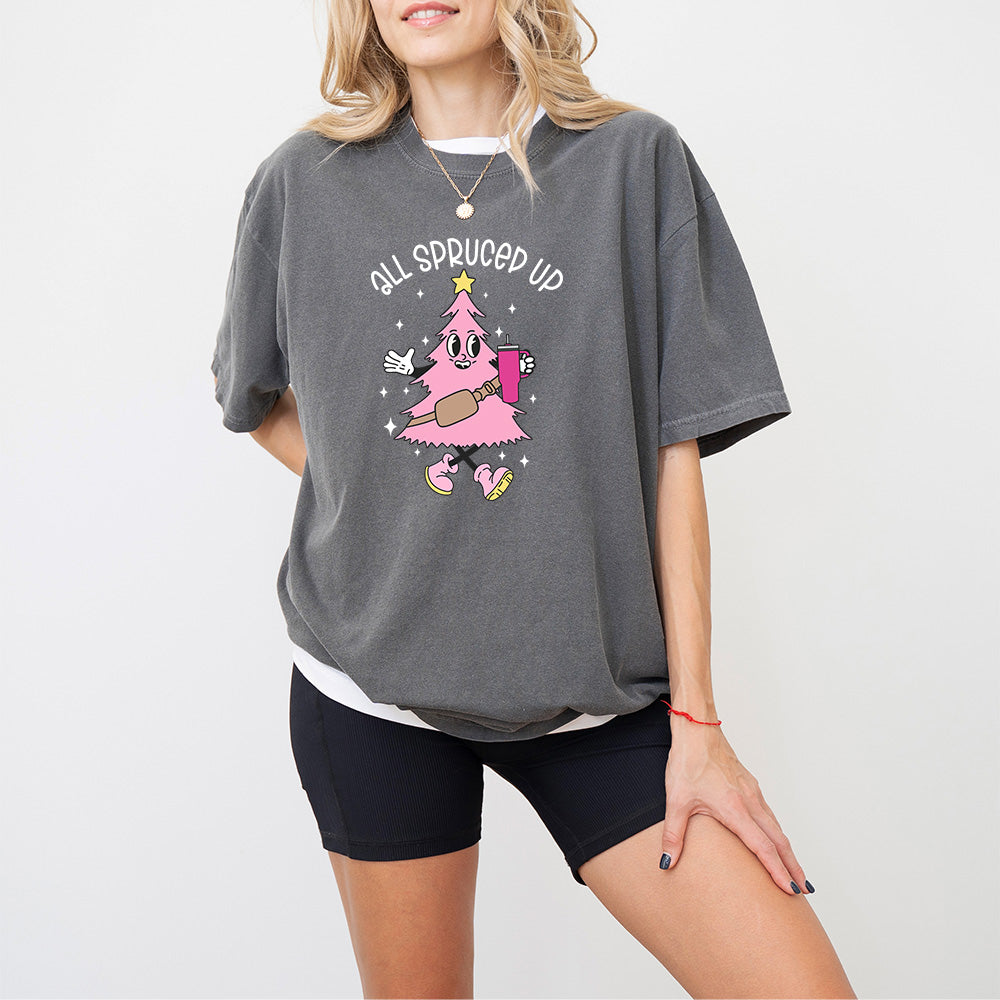 All Spruced Up - Christmas Unisex Crewneck T-Shirt Sweatshirt Hoodie